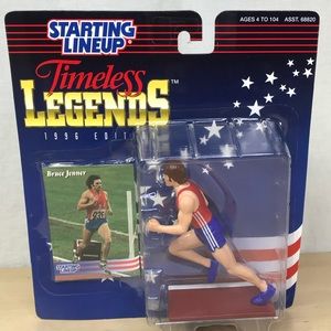 Olympic Bruce Jenner Starting Lineup Timeless Legends Rare Vintage